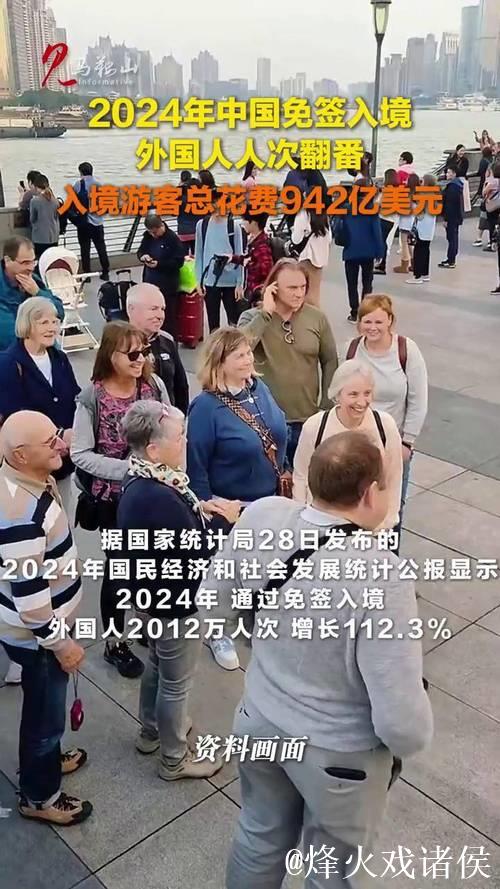 2024年我国免签入境外国人人次翻番 2024年我国免签入境外国人人次翻番